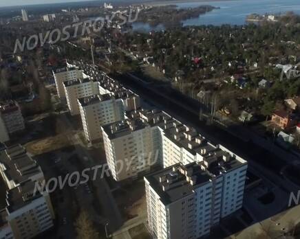 ЖК «Дом у Разлива»: скриншот с видеообзора, Май 2018