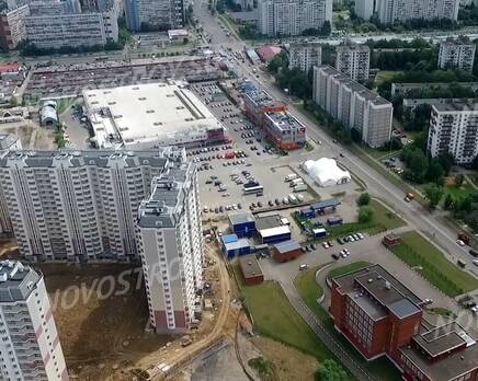 ЖК «Первый Андреевский»: скриншот с видеообзора, Июль 2018