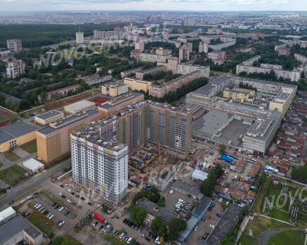 ЖК «Дом на Обручевых»: ход строительства, Август 2018