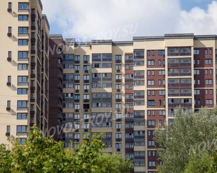 ЖК «Родной город. Каховская»: ход строительства, Август 2018