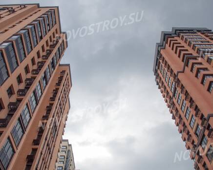 ЖК «Родной город. Каховская»: ход строительства, Август 2018