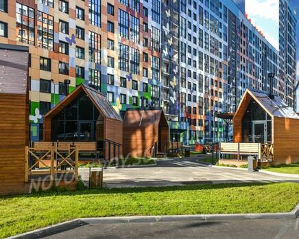 ЖК «Светлый мир «О, Юность...»: ход строительства, Октябрь 2018