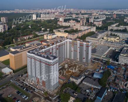 ЖК «Дом на Обручевых»: ход строительства, Октябрь 2018