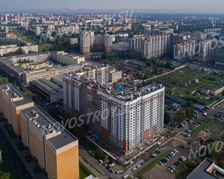 ЖК «Дом на Обручевых»: ход строительства, Октябрь 2018