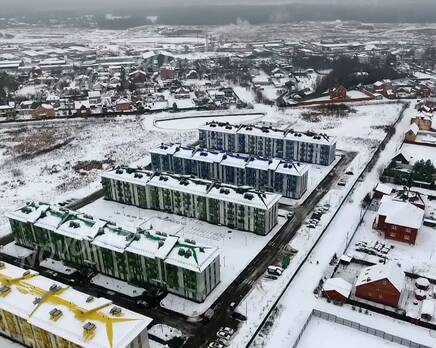 ЖК «Митино Дальнее»: скриншот с видеообзора, Январь 2019