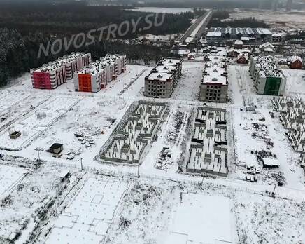 ЖК «Митино Дальнее»: скриншот с видеообзора, Январь 2019