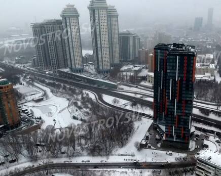 МФК «Мосфильмовская»: скриншот с видеообзора, Январь 2019