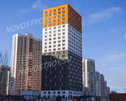 ЖК «Новокуркино»: ход строительства корпуса №67, Февраль 2019