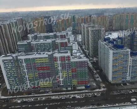 ЖК «Вернисаж»: скриншот с видеообзора, Март 2019