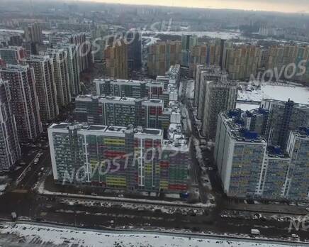 ЖК «Вернисаж»: скриншот с видеообзора, Март 2019