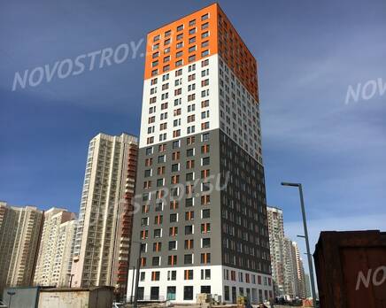 ЖК «Новокуркино»: ход строительства корпуса №67, Апрель 2019