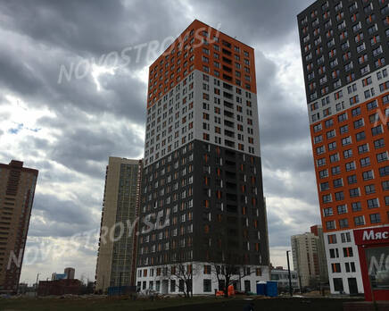 ЖК «Новокуркино»: ход строительства корпуса №67, Май 2019