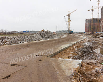 ЖК «Мой город»: ход строительства корпуса №1, Январь 2020