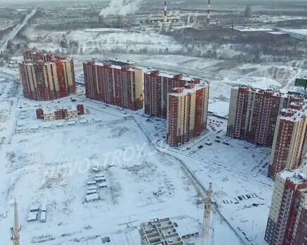 ЖК «ТриДевяткино царство»: скриншот с видеообзора, Январь 2020