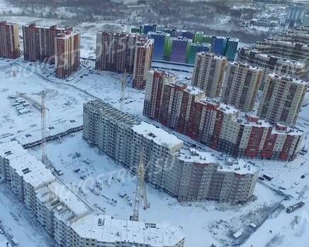 ЖК «ТриДевяткино царство»: скриншот с видеообзора, Январь 2020
