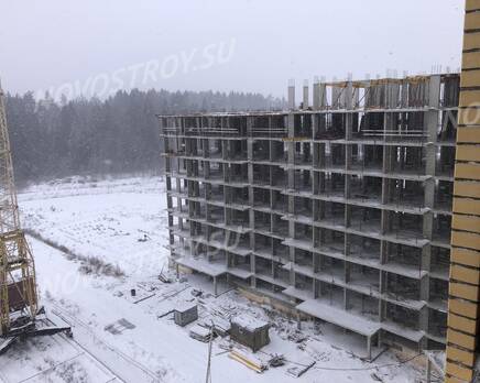 ЖК «Опалиха Парк»: ход строительства, Февраль 2020