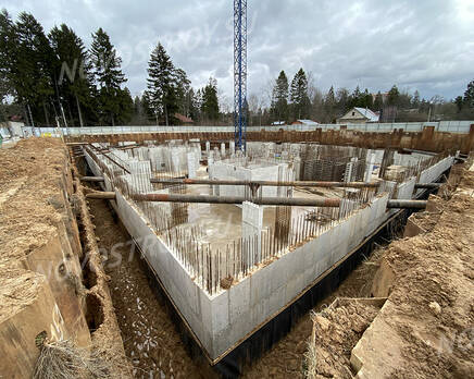 ЖК «в Папанинском переулке»: ход строительства, Март 2020