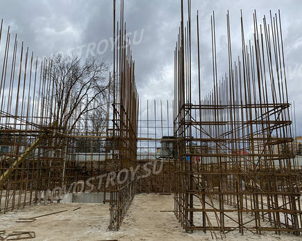 МЖК «на Микояна, 54-57»: ход строительства, Март 2020