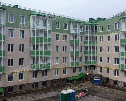 ЖК «Бернгарден»: скриншот с видеообзора, Апрель 2020