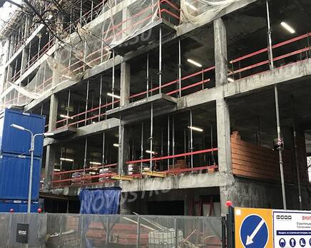 ЖК «Брюсов переулок, 2А»: ход строительства, Май 2020