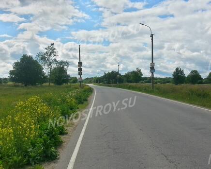 КП «Фазенда»: въезд в посёлок, Май 2020