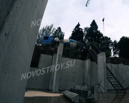 ЖК «в Папанинском переулке»: скриншот с видеообзора, Июль 2020