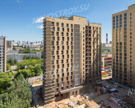ЖК «Хорошевский»: ход строительства, Июль 2020