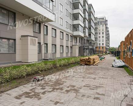 ЖК «Skandi Klubb»: ход строительства 4 очереди, Август 2020