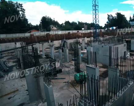 ЖК «в Папанинском переулке»: скриншот с видеообзора, Август 2020