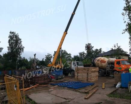 МЖК «на Микояна, 54-57»: скриншот с видеообзора, Август 2020