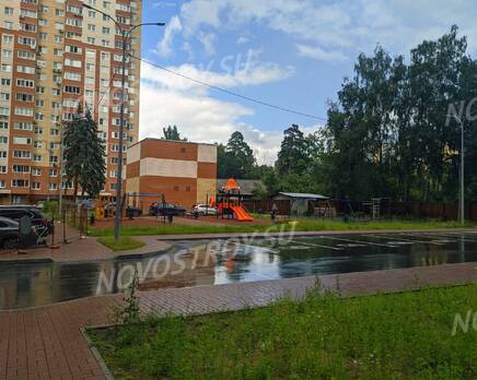 ЖК «Папанинский»: ход строительства, Август 2020