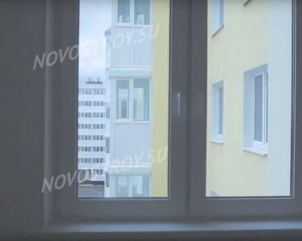 ЖК «Белый сад»: скриншот с видеообзора, Октябрь 2020