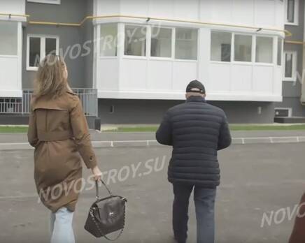 ЖК «Белый сад»: скриншот с видеообзора, Октябрь 2020