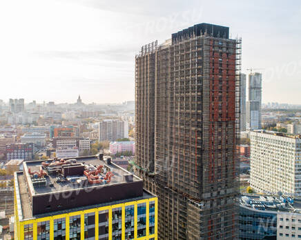 МФК «Савеловский Сити»: ход строительства, Октябрь 2020