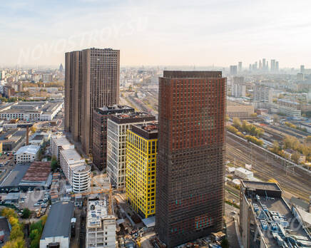 МФК «Савеловский Сити»: ход строительства, Октябрь 2020