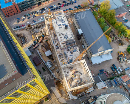 МФК «Савеловский Сити»: ход строительства, Октябрь 2020