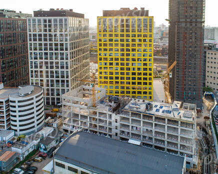 МФК «Савеловский Сити»: ход строительства, Октябрь 2020