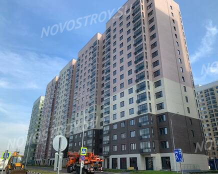 ЖК «Некрасовка»: ход строительства корпуса №1, Октябрь 2020