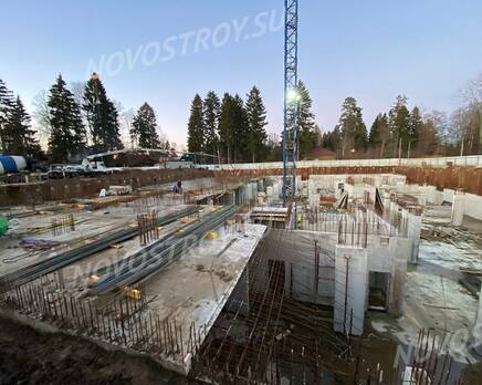 ЖК «в Папанинском переулке»: ход строительства, Ноябрь 2020