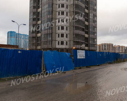 Строительство ЖК «Три Апельсина», Ноябрь 2020