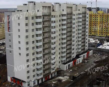 ЖК «в посёлке Ленсоветовский»: ход строительства, Февраль 2021