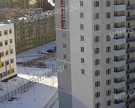 ЖК «в посёлке Ленсоветовский»: ход строительства, Февраль 2021