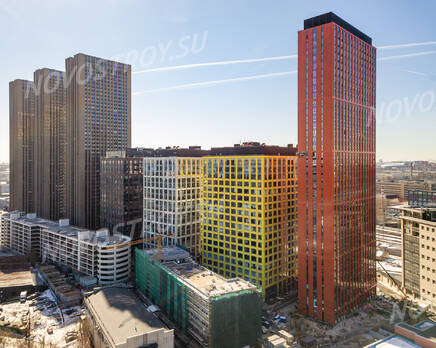 МФК «Савеловский Сити»: ход строительства, Май 2021