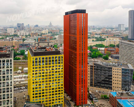 МФК «Савеловский Сити»: ход строительства, Июнь 2021