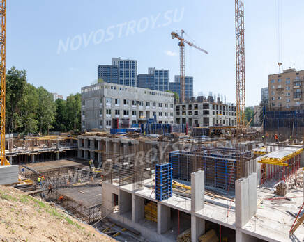 ЖК «Фестиваль Парк»: ход строительства, Июль 2021