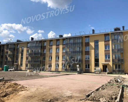 МЖК «ЭкспоГрад 2»: ход строительства, Август 2021