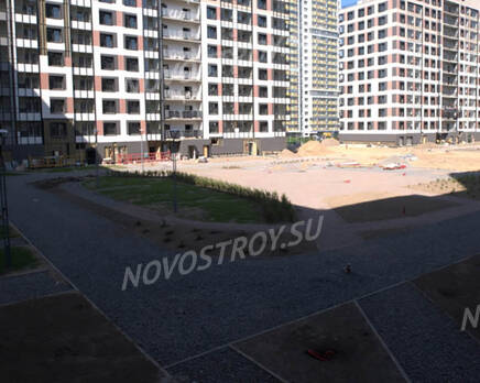ЖК «Триумф Парк»: ход строительства 6 очереди, Август 2021