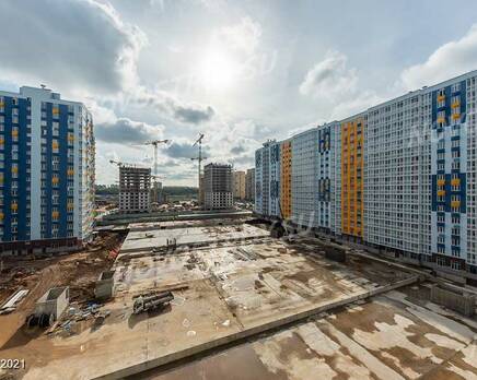 ЖК «Лидер парк»: ход строительства, Октябрь 2021