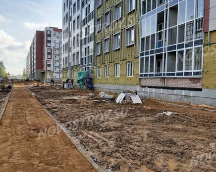 ЖК «Красногорский»: ход строительства корпуса №25, Октябрь 2021