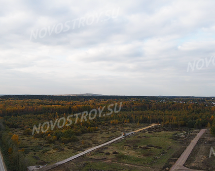 КП «Усадьба в Кавголово»: ход строительства, Октябрь 2021